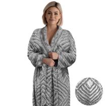 Roupão adulto femenino plus size xgg - BELL