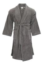 Roupão Adulto G Stripes Buddemeyer Grafite Roupão Adulto G Stripes Buddemeyer Grafite