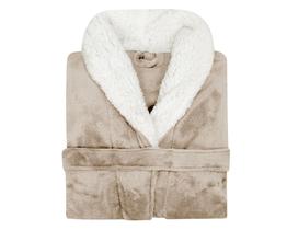 Roupão Adulto Microfibra Gola De Sherpa Feminino e Masculino - Andreza Enxovais Roupão Adulto Microfibra Gola De Sherpa Feminino e Masculino - Andreza Enxovais