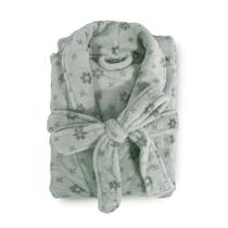 Roupão Appel Plush Flannel Estampado Toque Macio Charme Roupão Appel Plush Flannel Estampado Toque Macio Charme