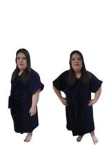 Roupão Atoalhado de Banho Plus Size XXG Unissex.