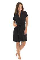 Roupão Atoalhado Feminino Curto - Ref 4001 Roupão Atoalhado Feminino Curto - Ref 4001