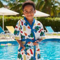 Roupão Atoalhado Infantil Capivara Praia Piscina G Algodão 8 - 12 anos Roupão Atoalhado Infantil Capivara Praia Piscina G Algodão 8 - 12 anos