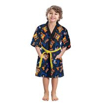 Roupão Aveludado Infantil Estampado Naruto Lepper Roupão Aveludado Infantil Estampado Naruto Lepper