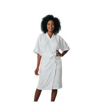 Roupão Banho Atoalhado Aveludado Adulto Femenino Masculino