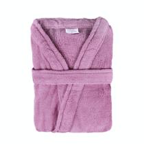 Roupão Chronos Plush Microfibra Kimono Tamanho G - Framboesa