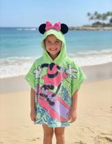 Roupão Corpinho Minnie Orelhas 3d Surfando Animê