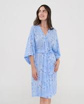 Roupão Curto Feminino Felpudo Confortável Azul Celeste Lohe Azul Celeste Lohe Roupão Curto Feminino Felpudo Confortável Azul Celeste Lohe Azul Celeste Lohe