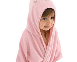 Roupão d bebê plush c/ capuz bordado bublim bichinhos ii enx Roupão d bebê plush c/ capuz bordado bublim bichinhos ii enx