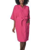 Roupão de Banho Adulto Felpudo Quimono Malibu Algodão - Lepper Roupão de Banho Adulto Felpudo Quimono Malibu Algodão - Lepper