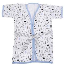 Roupão De Banho Bebê SOFT 100% Algodão 3 camadas Menino Menina Reininho Encantado - Minasrey Roupão De Banho Bebê SOFT 100% Algodão 3 camadas Menino Menina Reininho Encantado - Minasrey