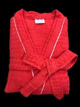 Roupão de Banho Briza Atoalhado Adulto c/ Viés 100% Algodão Manga Curta (4022) Goiaba Tam G Roupão de Banho Briza Atoalhado Adulto c/ Viés 100% Algodão Manga Curta (4022) Goiaba Tam G