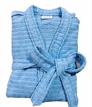 Roupão de Banho Briza Atoalhado Infantil 100% Algodão Manga Curta (4012) Azul Tam 8 Roupão de Banho Briza Atoalhado Infantil 100% Algodão Manga Curta (4012) Azul Tam 8