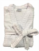 Roupão de Banho Briza Atoalhado Infantil 100% Algodão Manga Curta (4012) - Branco Tam 6 Roupão de Banho Briza Atoalhado Infantil 100% Algodão Manga Curta (4012) - Branco Tam 6