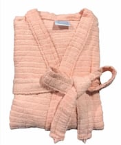 Roupão de Banho Briza Atoalhado Juvenil 100% Algodão Manga Curta (4013) Salmão Tam 16 Roupão de Banho Briza Atoalhado Juvenil 100% Algodão Manga Curta (4013) Salmão Tam 16