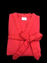 Roupão de Banho Briza Piquê Adulto 100% Algodão Manga Curta (5008) Goiaba Tam G Roupão de Banho Briza Piquê Adulto 100% Algodão Manga Curta (5008) Goiaba Tam G