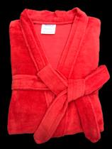 Roupão de Banho Briza Veludo Infantil 100% Algodão Manga Curta (3012) GOIABA -Tam 6 Roupão de Banho Briza Veludo Infantil 100% Algodão Manga Curta (3012) GOIABA -Tam 6