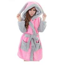 Roupão de banho CuteOn Soft Fleece com capuz e roupa de pelúcia para mulheres