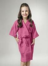 Roupão de banho infantil atoalhado lepper liso confetti ii Roupão de banho infantil atoalhado lepper liso confetti ii