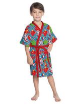 Roupão de banho infantil aveludado avengers premium-lepper Roupão de banho infantil aveludado avengers premium-lepper