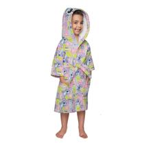 Roupão de Banho Infantil com Capuz Personagem Tamanho P (4 a 6 Anos). Roupão de Banho Infantil com Capuz Personagem Tamanho P (4 a 6 Anos).