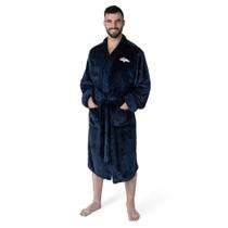 Roupão de banho Northwest NFL Denver Broncos unissex Silk Touch