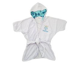 Roupão de banho/piscina infantil c/ capuz - mafessoni Roupão de banho/piscina infantil c/ capuz - mafessoni