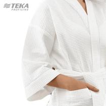 Roupão De Banho Teka Tecido Piquet Atoalhado Unissex Algodão Profissional