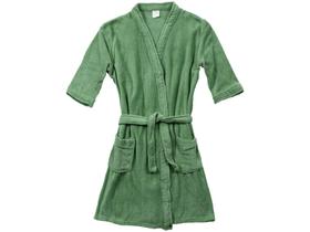 Roupão de Inverno Atlântica Premium Sofisticata - Microfibra Cidreira