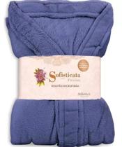 Roupão de Inverno de Microfibra Atlântica Kimono M Roupão de Inverno de Microfibra Atlântica Kimono M