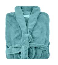 Roupão de Microfibra Adulto Fleece - Feminino/masculino - 220gr/m - Premium