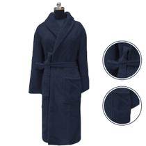 Roupão de Microfibra Adulto Unissex Toque Aveludado Macio Unique Habitat Roupão de Microfibra Adulto Unissex Toque Aveludado Macio Unique Habitat