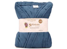 Roupão de Microfibra Kimono M Atlântica Unissex