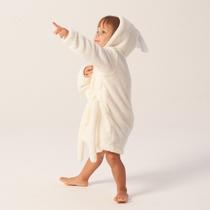 Roupão de microfibra ml bichinhos c/ capuz liso baby-joy Roupão de microfibra ml bichinhos c/ capuz liso baby-joy