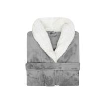 Roupão De Microfibra Winter Tamanho Gg - Andreza Cinza Roupão De Microfibra Winter Tamanho Gg - Andreza Cinza