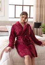 Roupão De Tamanho G Único Unissex Grande Microfibra Inverno Frio Banho Conforto Super Luxo Roupão De Tamanho G Único Unissex Grande Microfibra Inverno Frio Banho Conforto Super Luxo
