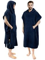 Roupão de troca de poncho de surf SUNCUBE SUN CUBE com capuz para homem Roupão de troca de poncho de surf SUNCUBE SUN CUBE com capuz para homem