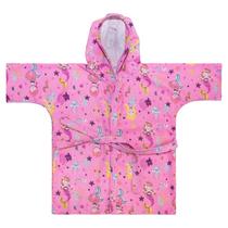 Roupão Estampado com Capuz para Bebê Baby Joy PP