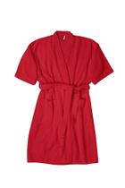 Roupão Felpudo Adulto Atlântica Vermelho Tam Único Roupão Felpudo Adulto Atlântica Vermelho Tam Único