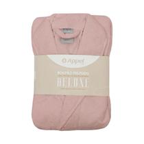 Roupão Felpudo Atoalhado Deluxe Appel Hotelaria Cor:Rosa CháTamanho:G Roupão Felpudo Atoalhado Deluxe Appel Hotelaria Cor:Rosa CháTamanho:G