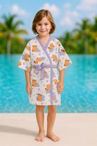 Roupão Felpudo Capy Happy Tamanho Único Roupão Felpudo Capy Happy Tamanho Único