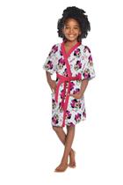 Roupao Felpudo Infantil Quimono Estampado Minnie M Lepper Roupao Felpudo Infantil Quimono Estampado Minnie M Lepper