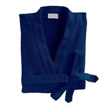 Roupão Felpudo Quimono Manga 3/4 Lepper - Malibú Marinho (GG)