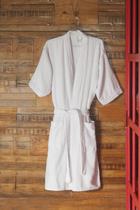 Roupão Felpudo Unissex Atlântica Branco Roupão Felpudo Unissex Atlântica Branco