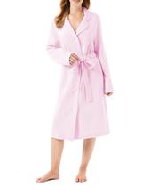 Roupão Feminino Abotoado com Viés Rosa Lohe Roupão Feminino Abotoado com Viés Rosa Lohe