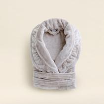 Roupão Flannel Cottage Premium Off White - ACASA Roupão Flannel Cottage Premium Off White - ACASA
