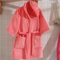 Roupão Infantil Aveludado com Capuz Tamanho EGG - Dohler Roupão Infantil Aveludado com Capuz Tamanho EGG - Dohler