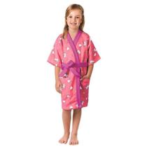 Roupão Infantil Aveludado Rosa Estampado Unicórnio Lepper Roupão Infantil Aveludado Rosa Estampado Unicórnio Lepper