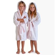 Roupão Infantil Com Capuz Soft Extra Macio Unissex Roupão Infantil Com Capuz Soft Extra Macio Unissex