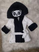 Roupão Infantil De Panda Para Ensaio Fotográfico Tam Rn Roupão Infantil De Panda Para Ensaio Fotográfico Tam Rn